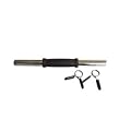 Chrome Dumbbell Rubber Handle - Regular