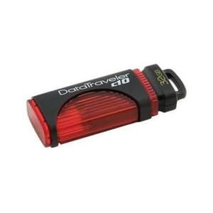 Kingston DataTraveler C10 - 32 GB USB 2.0 Flash Drive DTC10/32GB (Black & Red)
