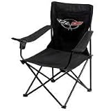 On The Edge Marketing OTE-810020 Corvette C5 Emblem Black Folding Chair