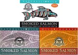 -FREE STANDARD SHIPPING!- Alaska Smokehouse JUMBO Smoked Salmon 3 Pack! by Alaska Smokehouse