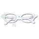 Brille 60er Retro Look wei�