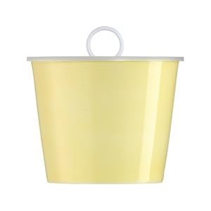 Arzberg TRIC Yellow Small Storage Jar with Vacuum Lid 23.7-oz. by Arzberg