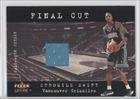 2001-02 Fleer Genuine Final Cut #29 - Stromile Swift