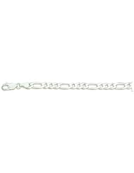 .925 Sterling Silver 30" Figaro 150 Chain Necklace