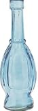 Turquoise Blue Vintage Colored Glass Bottle (bulb design)