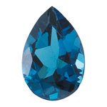 20x15 mm-16.25 Cts London Blue Topaz ( Pear-AA )