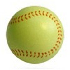 Yellow Softball Lip Balm