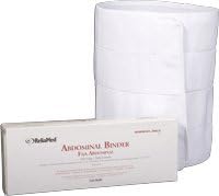 Reliamed4-Panel Abdominal Binder with Adjustable Closure 12 Inch Wide 46-62 Inch Waist - 1/Each