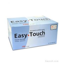 EasyTouch <b>Insulin</b> <b>Syringe</b> 30 Gauge, 3/10cc, 5/16