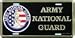 Army National Guard License Plate