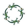 Gecko Glitter Temporary Tattoo 2x2