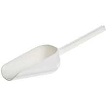 American Educational HDPE Disposable Scoop, 4" Handle, 4oz Capacity (Bundle of 10)