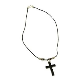 Hematite Cross Necklace