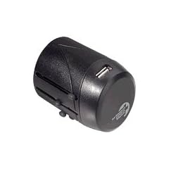 S-Kross World Travel Adapter featuring USB adapter in a blister - bl