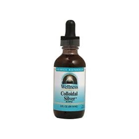Source Naturals Wellness Colloidal Silver, 30 ppm