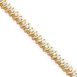 14k A Diamond tennis bracelet X703A