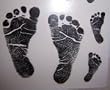 Hardley Dangerous Illusions Baby Foot Prints