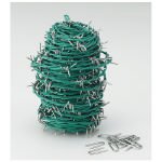 TRUSCO カラー有刺鉄線2.0mm×100m TUW-20-100G(P)