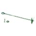 Erdanker Bodenanker mit Schraube - L�nge 60 cm
