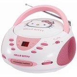 HELLO KITTY KT2024A Stereo AM/FM/CD Boom Box