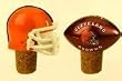 Cleveland Browns 1.75" Bottle Cork Set (Qty:2) - NFL Football