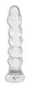 Doc Johnson Crystal Jellie Anal Plug, Clear