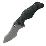 K.O. Offset, G-10 Handle, Gray Blade, Plain