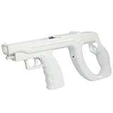 CET Domain 10300138 Vibrator Laser Light Gun for Nintendo Wii Shot Games