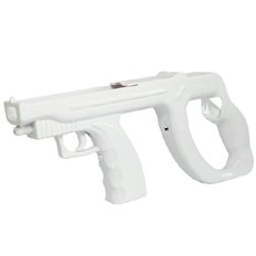 CET Domain 10300138 Vibrator Laser Light Gun for Nintendo Wii Shot Games