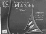 Noma #4050-88 HW 50CT Clear Light Set