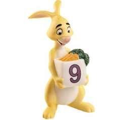 Disney Pooh & Friends Figurine Nine Is for Knowing How Treasured You Are Rabbit
