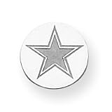 Sterling Silver Dallas Cowboys Tie tac