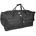 Extra Large Holdall on Wheels - Black
