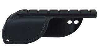 Weaver No-Gunsmith Converta Shotgun Mount - Mossberg 500, 835 (12 Gauge Only) Gloss Black