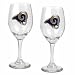 St. Louis Rams 2 Piece Wine Glass Set