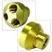 Tools & Hardware : Pro-Grade 3-Way Air Connector Manifold - Solid Brass