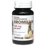 American Health Bromelain 500Mg 60 tab ( Five Pack)