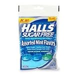 Halls Defense Sugar Free Cough Drops with Assorted Mint Flavors   25 Ea/ Pack, 12 Packs