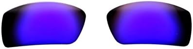 Customatic Optics Men's Polarized Replacement Lenses for Oakley Gascan sunglasses Amethyst Purple