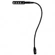 Furman GN-LED Gooseneck Lamp, LED Bulb, Locking BNC Connector Mates to Rear of Furman Power Conditioners