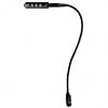 Furman GN-LED Gooseneck Lamp, LED Bulb, Locking BNC Connector Mates to Rear of Furman Power Conditioners