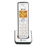 AT&T CL80109 DECT 6.0 Cordless Phone Accessory Handset, Silver/Black (Accessory handset only)