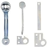 Gate Hardware: Thumb Latch, 6 9/16" Black