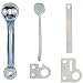 Tools & Hardware : Thumb Latch, 6 9/16" Black