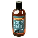 Gun Oil Silicone Lubricant - Condom safe lubricant, 8 oz