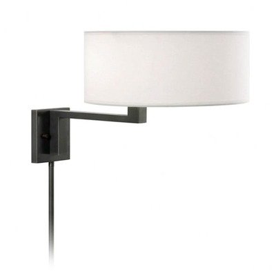 Quadratto Swing Arm Wall Sconce Finish: Black Brass