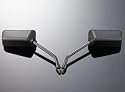 Formula 1 Motorcycle/Streetfighter Mirrors (Pair) - Black
