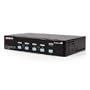 4 PORT HIGH RES USB DVI AUDIO KVM SWITCH