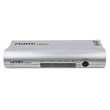 Pyle - PHDMSWR4 - High Definition HDMI 4 Source Input and 1 Source Output Wirelessly Operated Switcher