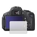 6 x Clear LCD Screen Protectors for Canon 600D (Rebel T3i) - Anti-Scratch Guard / Display Savers